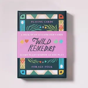 Wild Remedies Herbal Playing Cards – Botanical Medicinal Plant Deck