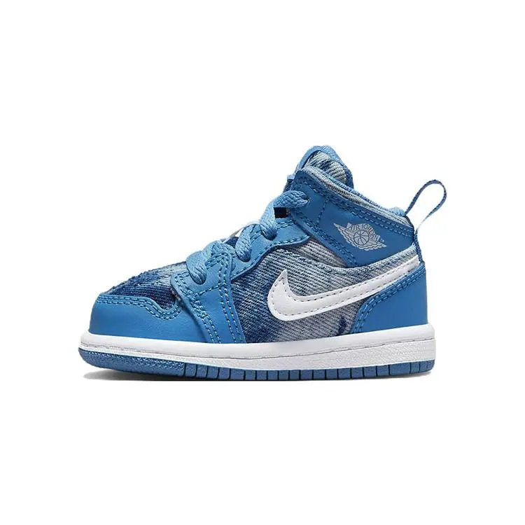 Air Jordan 1 Mid TD 'Washed Denim'