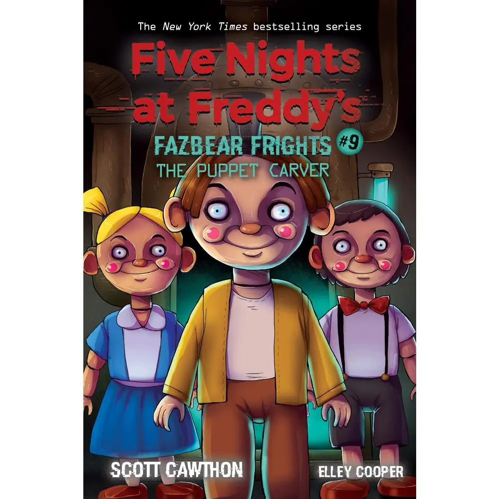 USED Book - The Puppet Carver: An Afk Book (Five Nights at Freddy's: Fazbear Frights #9): Volume 9 by Cawthon, Scott (Paperback) - english