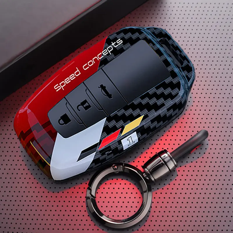 New ABS Car Key Cover For Toyota Corolla Rav4 Camry 70 CHR Prado 150 Highlander Key Case Holder Accessories Fob 2 3 4 Buttons