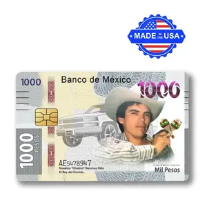 Chalino Sanchez Custom Debit Peso Credit Card Cover Vinyl Skin Sticker
