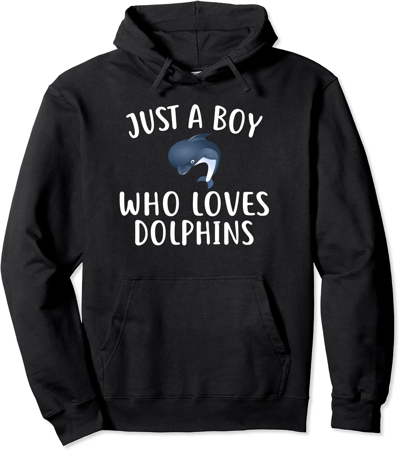 Just A Boy who loves DOLPHINS hoodie Funny DOLPHIN Pullover Hoodie - Takylanha Shop 38B08MW1V9BJ