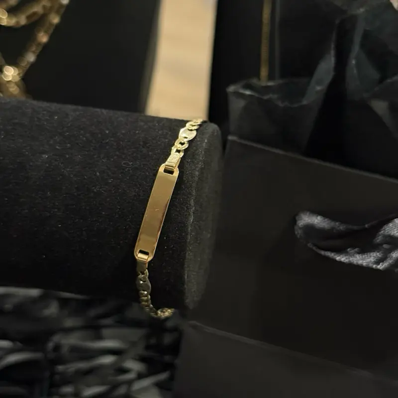 Esclava para Mujer en Oro  de 14K – 7”