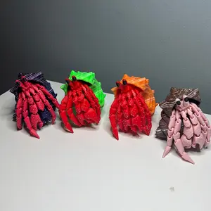 Mr. Herme  3d printed hermit crab Decor Ornaments Decoration