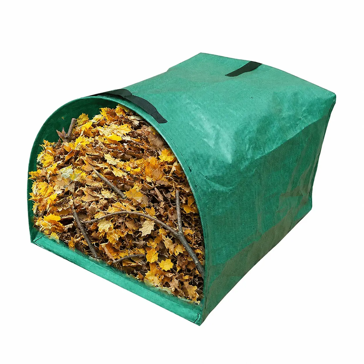 53 Gal Collapsible Leaf Bag - Heavy-Duty Reusable Yard Waste Bin, Tear-Resistant Outdoor Debris Holder, Self-Standing with Easy-Carry Handles, Ideal for Fall Cleanup (Garden Essentials)