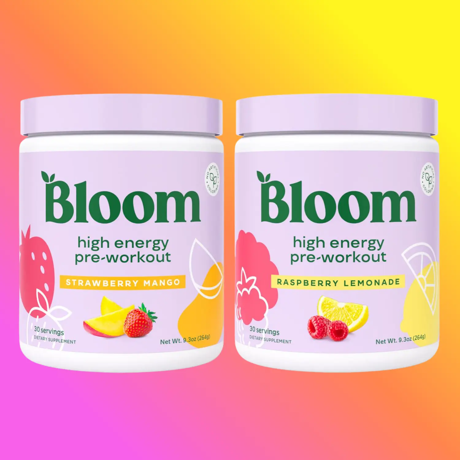 Raspberry Lemonade + Strawberry Mango