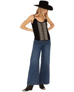 Shyanne Women's Women'S Beaded Cami - Swsu23w4-Blk
