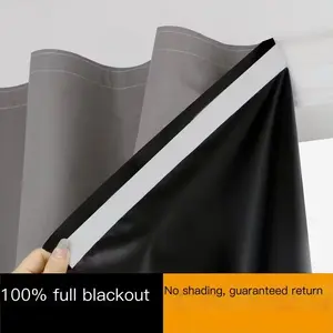 Self-Adhesive Blackout Curtains, No Drilling Required, Easy Installation, Full Light Blocking, Perfect for Bedroom Windows