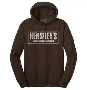 Hershey's Milk Chocolate Pullover Hooded Sweatshirt - Brown