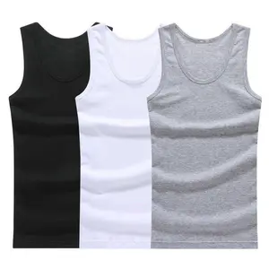 3 to 12 Packs Wife Beater Tank Tops,Mens Cotton Tank Top A-Shirt,Men Undershirt, Sleeveless Tanktop for Men, Plain Vest for Men, Underwear Menswear for Male Dad Husband Son Boyfriend