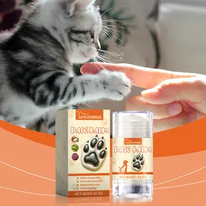 Yegbong Pet Paw Balm Stick for Dogs & Cats, 40g Natural Paw Moisturizer, Cracked Paw Protection & Nose Balm, Lick-Safe with Shea Butter & Olive Oil -- hair carpet