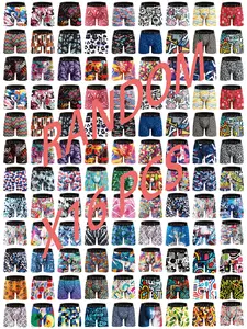 16-Pack Men's Boxer Briefs Long Breathable Thin with Graffiti Print Comfortable Stylish Stretchy Fabric Suitable for Everyday Wear and Special Occasions Soft Urban-Style Underwear Menswear Socks underwear spor
