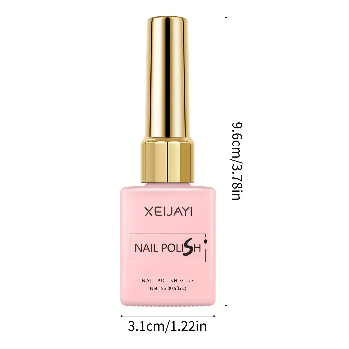 XEIJAYI Square Bottle Gel Nail Polish, 9 Colors — New Trending