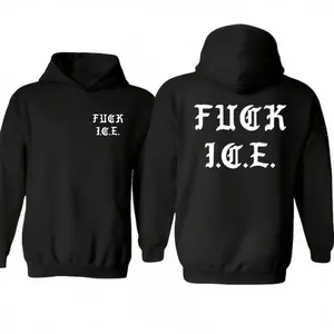 Two Sides Hoodie, Fck Ice, Unisex Pullover Tee, No Human Is Illegal, Protest Activist, Acab No Ice, Chinga La Migra Shirt