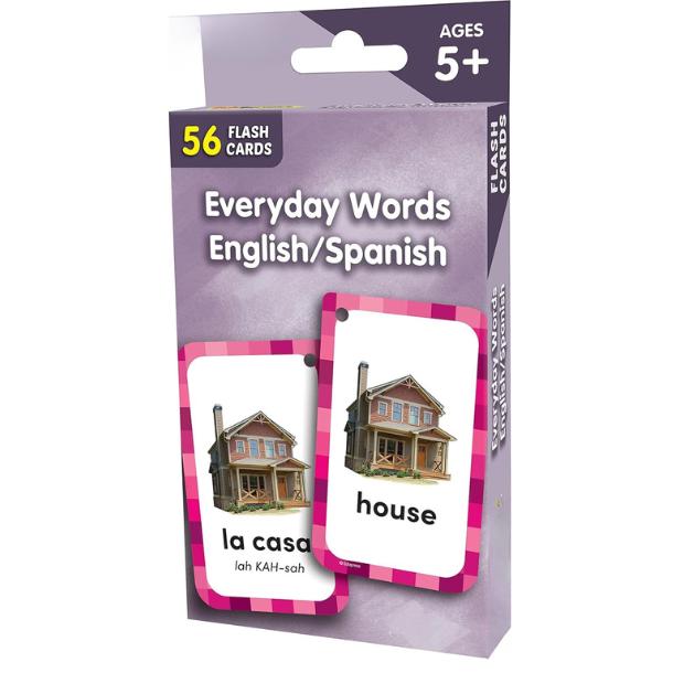 Mother's Day Everyday Words English/Spanish Flash Cards