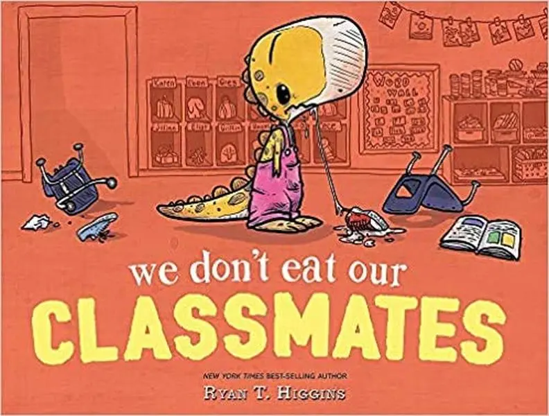 USED Book - We Don't Eat Our Classmates by Ryan T. Higgins (Paperback)