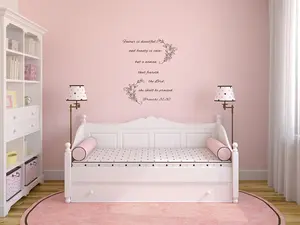 Proverbs 31:30 - Inspirational Christian Bible Verse Scripture Wall Decal Church Quote