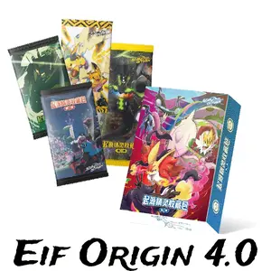Eif Origin 4.0 Booster Pack - Collectible Set with Foil Finishes & Textured Patterns - Unique Cards for Enthusiasts !