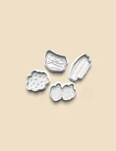 Dinosaur PRV Cutter and Stamp - Fondant, Cookies, Sugar Decorations , Patterns, Realistic Detail, Create Your Own Sweet Treats