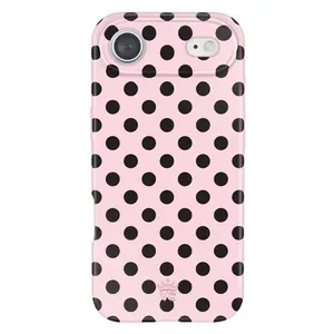 Velvet Caviar Princess Pink Polka Dot iPhone Case - Cute & Trendy MagSafe Compatible Protective Phone Case, Shockproof & Stylish Design