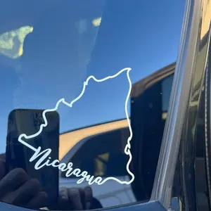 Nicaragua car decal