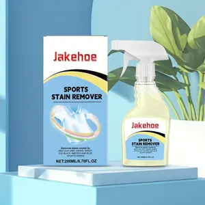 Jakehoe Sport Stain Cleaner, Stain Treater Spray, Clothing Stain Remover, Yellowing Removal Agent, Oil Stain Cleaning Agent, Effective Fabric Cleanser