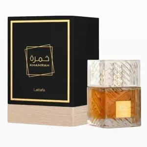 Lattafa Perfumes Khamrah for Unisex Eau de Parfum Spray, 3.4 FL.OZ Fragrance Scent Blend Vanilla Scented Gift Luxury Aroma Cosmetic lattafa khamrah Unisex Khamrah Eau de Parfum Unisex Khamrah Eau de Parfum Spray