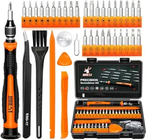 JOREST 38Pcs Small Precision Screwdriver Set with Torx T5, T6, Y00, Mini Repair Tool Kit for Macbook, Computer, Laptop, iPhone, PS4 PS5, Xbox, Switch, Eyeglasses, Watch, Ring Doorbell, Electronic