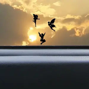 Fairy Hidden Easter Egg Decals | Tiny Fairy decals | Small decal for cars | Hidden Truck Decal | Water bottle Decal | Car Accessories H