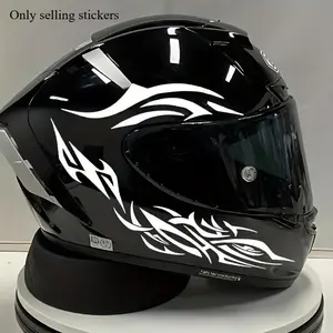 1SET Hardcore Decor Tribal Tattoo Sticker, Car Stickers - For motorcycle parts, modified car interiors, backpacks. Full of hardcore wild tribal tattoo texture, add cool sharp details. A practical choice for decor lovers!