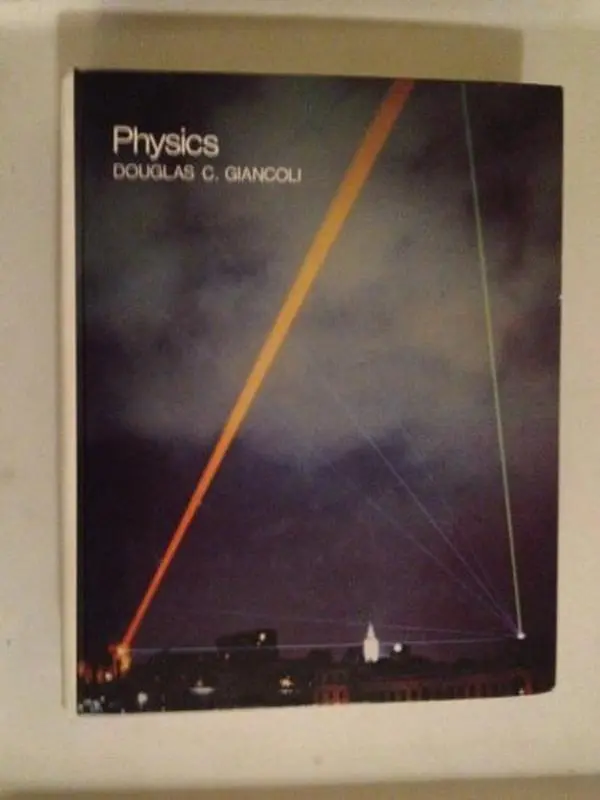 USED Book - Physics, principles with applications by Douglas C Giancoli (Paperback) - english