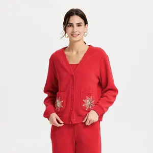 Women's Embroidered Cardigan - Universal Thread
