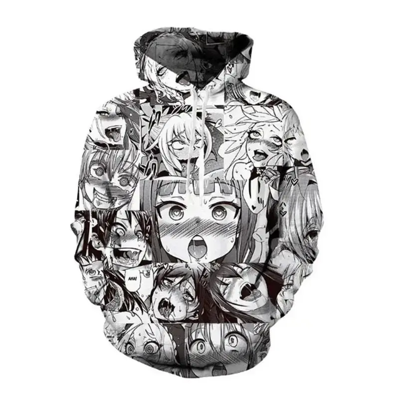 Vintage Anime Unisex 3D Hoodie for Men and Women, Print 3D Anime Hoodie, Classic Streatwear Top, Trendy 3D Hoodie, Print 3D Hoodie, Cool Unisex Fashion Top