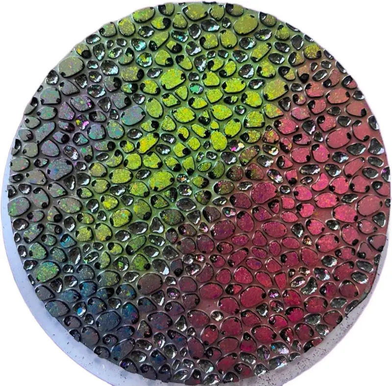 Resin Coaster, Decorative Drink Coaster for Home, Kitchen, Living Room Table Protection
