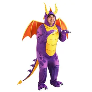 Plus Size Spyro the Dragon Adult Costume Jumpsuit