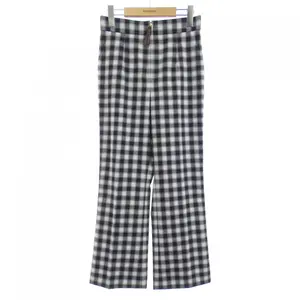 Pre-owned Louis Vuitton Cotton Small Leather Goods Vichy Check Pants