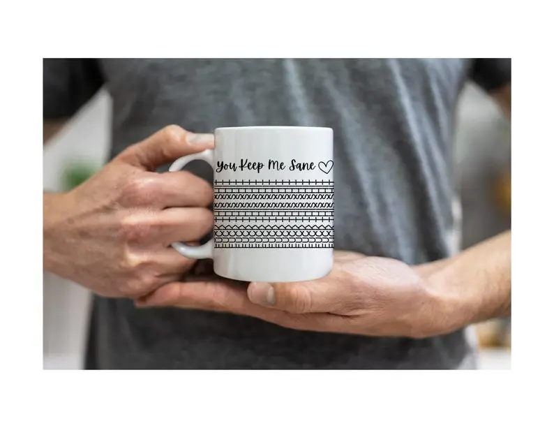 [Sale off up to 70%] Fuck This Shit Hidden Message Coffee Mug, You Keep Me Sane 11oz, 15oz Mug