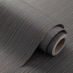 Self-Adhesive Linen Texture Wallpaper, Thick Waterproof Oil-Resistant Easy to Cut, Ideal for Living Room Kitchen Bedroom Dining Room Decor