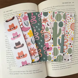 Western Cowgirl Bookmarks | Yee Haw Country Bookmarks | Bookish Merch | Decorative Bookmark cardstock bookmark