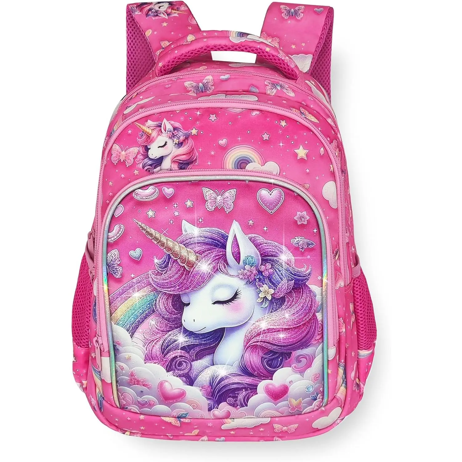 Pink Unicorn Girls Backpack Cute Kids School Bag for Elementary Toddler Kindergarten Preschool, Children's Bookbag Travel Back Pack With Chest Strap 15" - TikTok Shop Pink Unicorn Girls Backpack Cute Kids School Bag for Elementary Toddler Kindergarten Preschool, Children's Bookbag Travel Back Pack With Chest Strap 15" - TikTok Shop