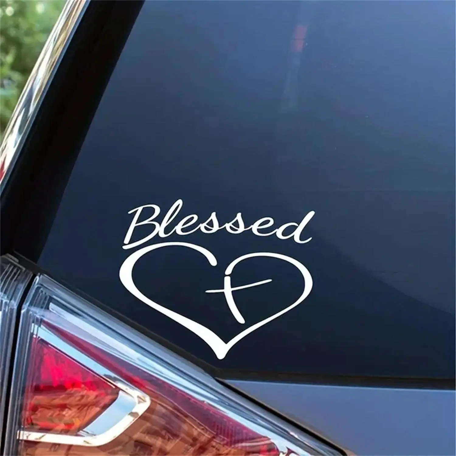 Letter & Heart Pattern Car Sticker, Self-adhesive Creative Design Car Body Decoration Stickers, Car Exterior Decoration Accessories for Women & Men, Car Decals, Car Decorations, Decal for Cars