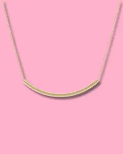 Enewton Sm Gold Bliss Bar Necklace
