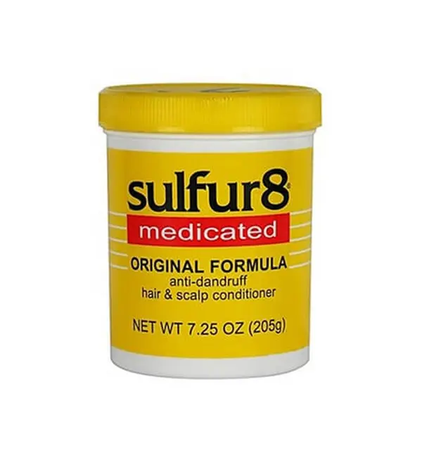 Sulfur8 Anti-Dandruff, Anti-Itch Hair and Scalp Conditioner, 7.25 oz Daily Haircare Product, Anti Itch Conditioner