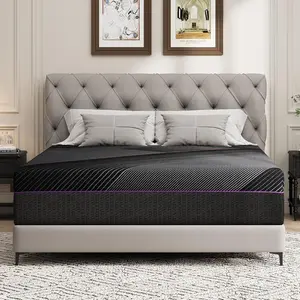 BedsPick Full Size Mattress, 12 Inch Memory Foam Mattress for Pressure Relief, Medium Feel, Cooling Gel Memory Foam with Washable Cover, CertiPUR-US