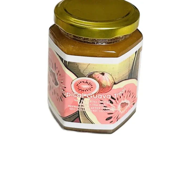 Tropical Guava Treat - All Natural Refreshing Snack with Pure Tropical Flavors for Natural Lovers