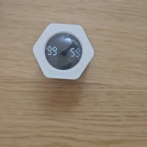 Ticktime Cube Pomodoro Kitchen Timer - Magnetic, Flip, LED Display, Pause & Resume, Silent & Adjustable Sound Alert, 3/5/10/15/25/30min & Custom Countdown, 1.9×1.8×1.7 in, 2.2 oz, Portable for ADHD, TikTok Shop Back to School,back to school haul
