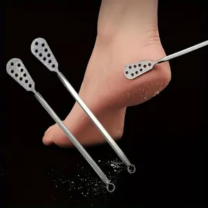 Stainless Steel Nail File Set, Dual-Sided Polishing Blocks, Home Pedicure Tool, Ideal for Toe Nails and Foot Care, Nail File Kit
