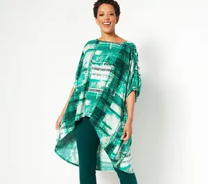 Attitudes by Renee Global Illusions Como Jersey Regular Tunic