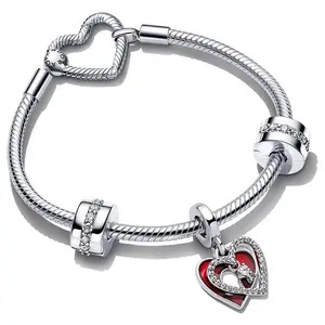 Pandora Heart & Keyhole Bracelet Gift Set B802375