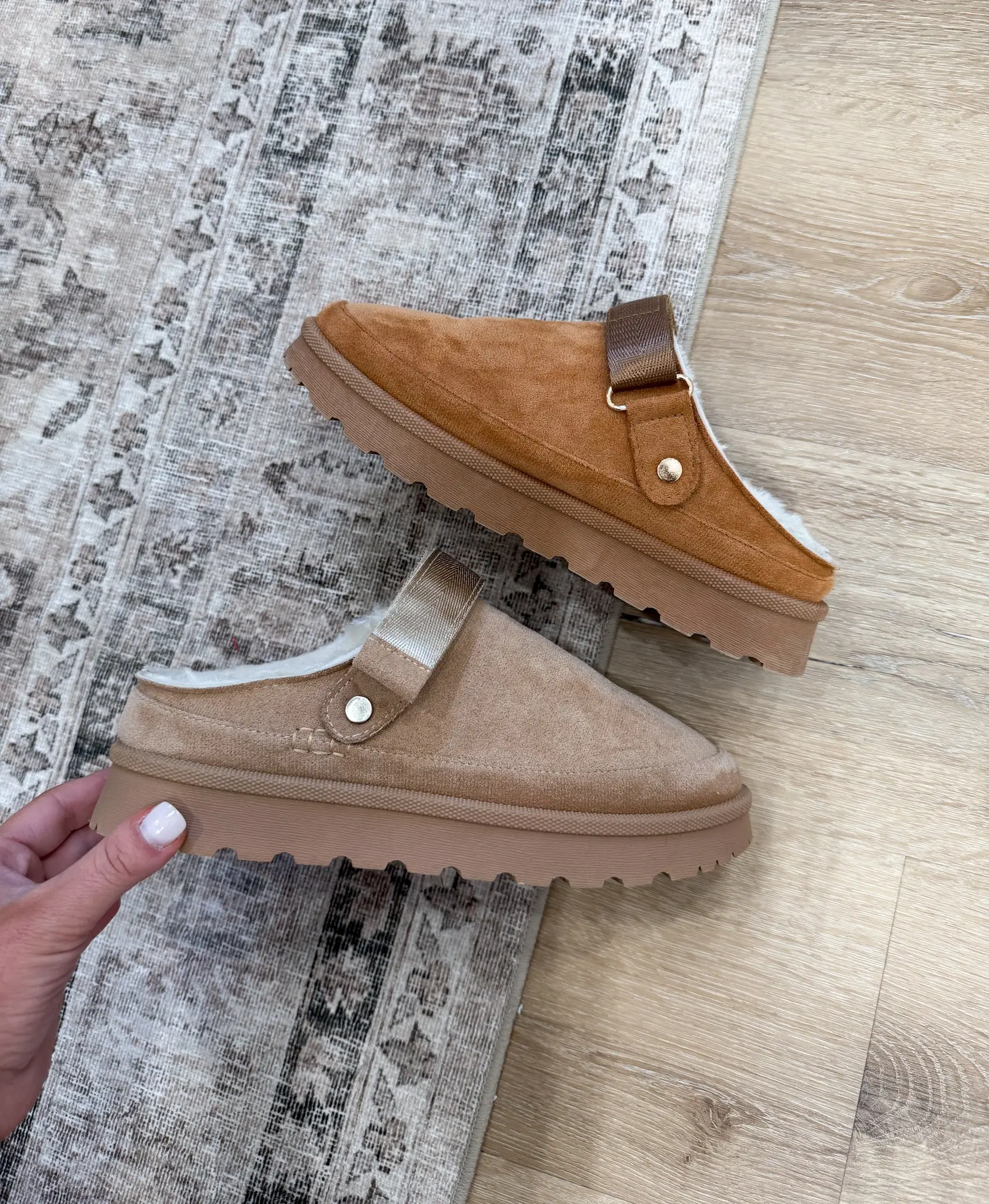 Slingback Clog Mule- Sand